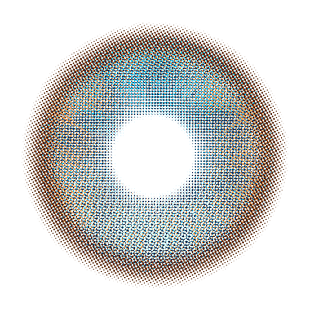 2pcs LolaDiva Tropical Coast Blue | 1-Year Contact Lenses