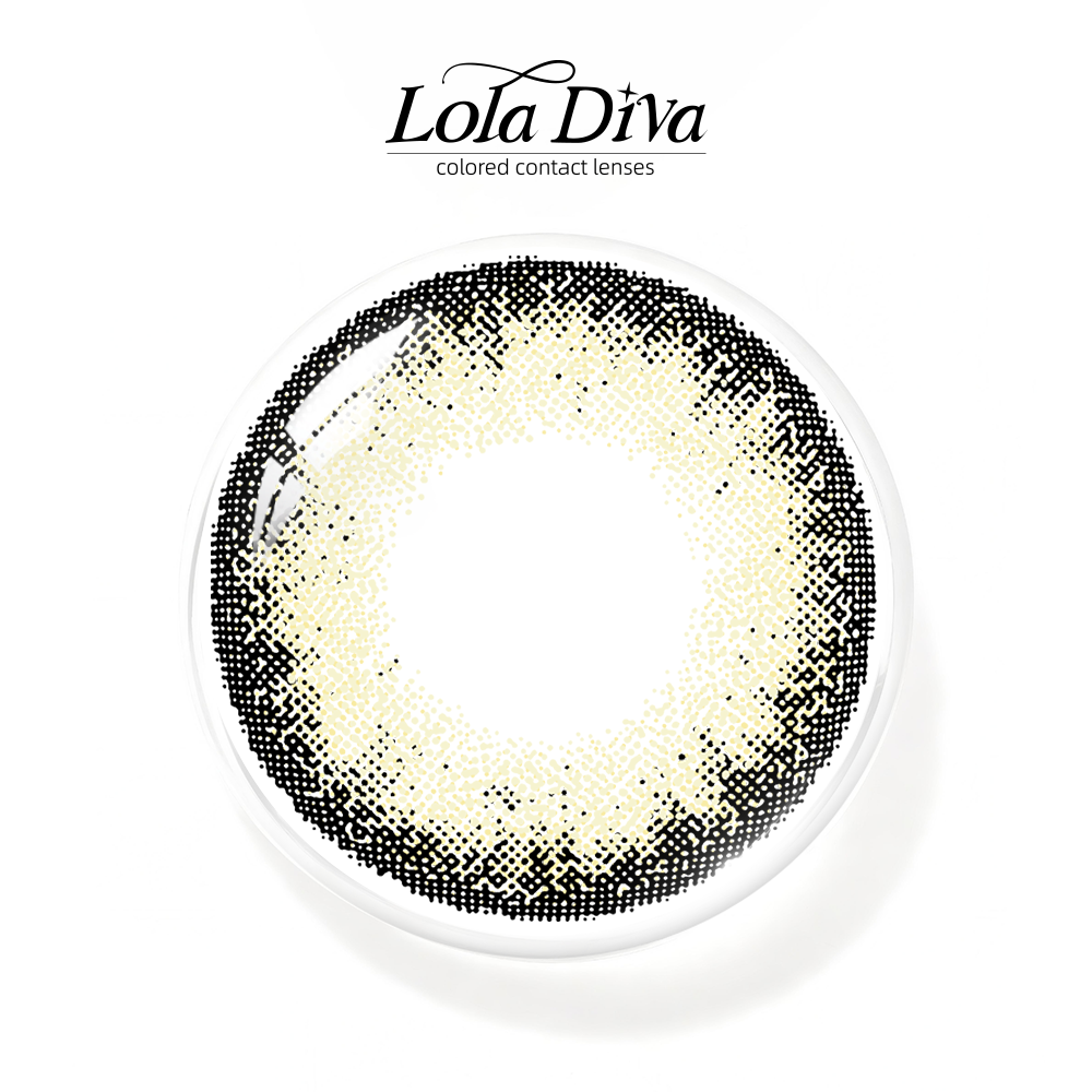2pcs LolaDiva Eclipse Mirage Hazel | 1-Year Contact Lenses