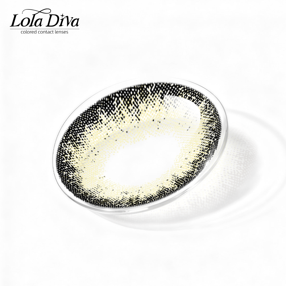 2pcs LolaDiva Eclipse Mirage Hazel | 1-Year Contact Lenses