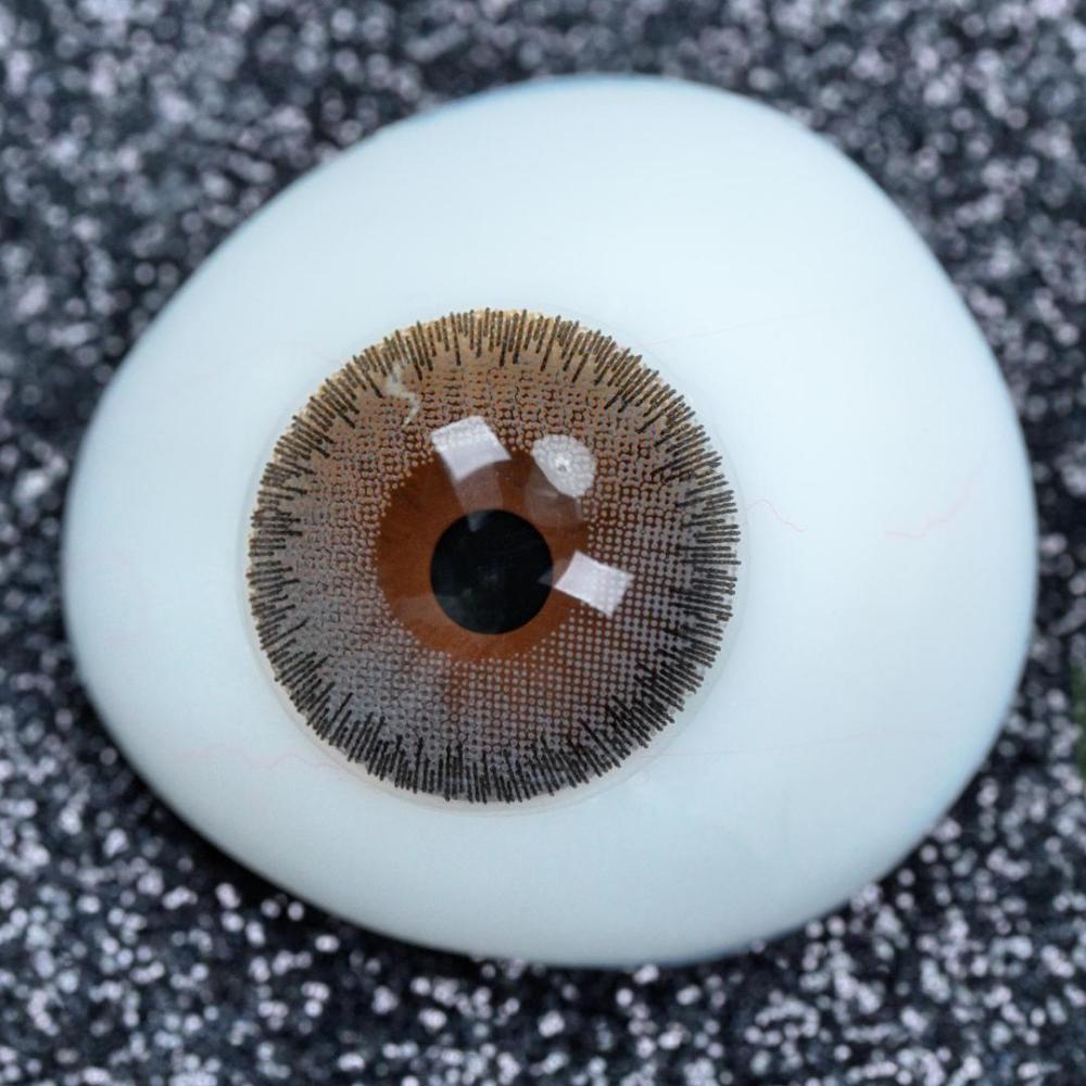 2pcs LolaDiva Golden Ember Brown | 1-Year Contact Lenses