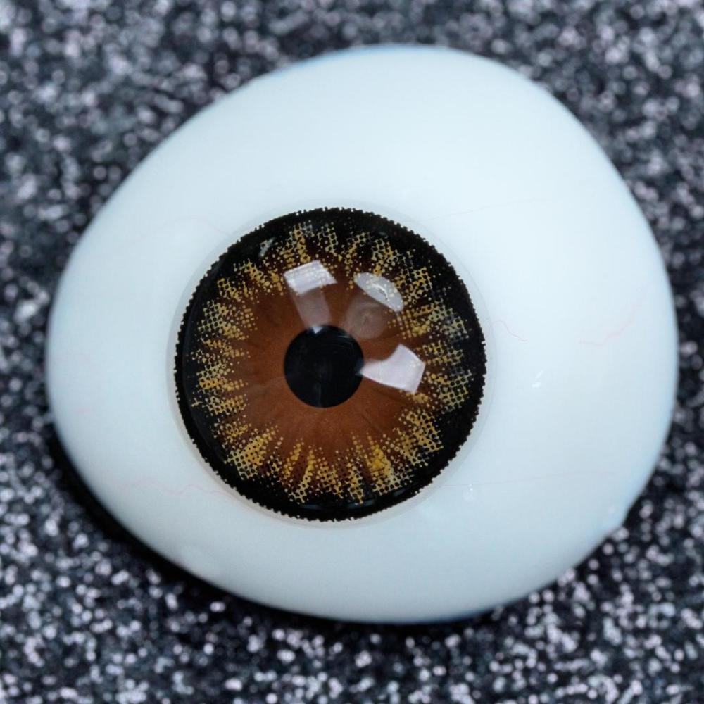 2pcs LolaDiva Arabesque Hazel | 1-Year Contact Lenses