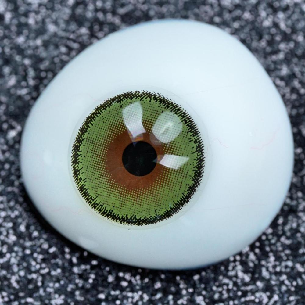 2pcs LolaDiva Egyptian Green | 1-Year Contact Lenses