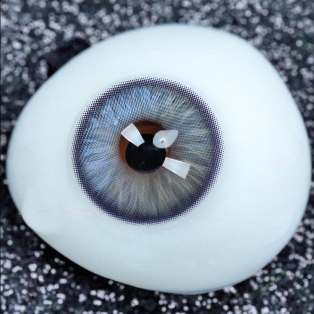 2pcs LolaDiva Moon Veil Purple | 1-Year Contact Lenses