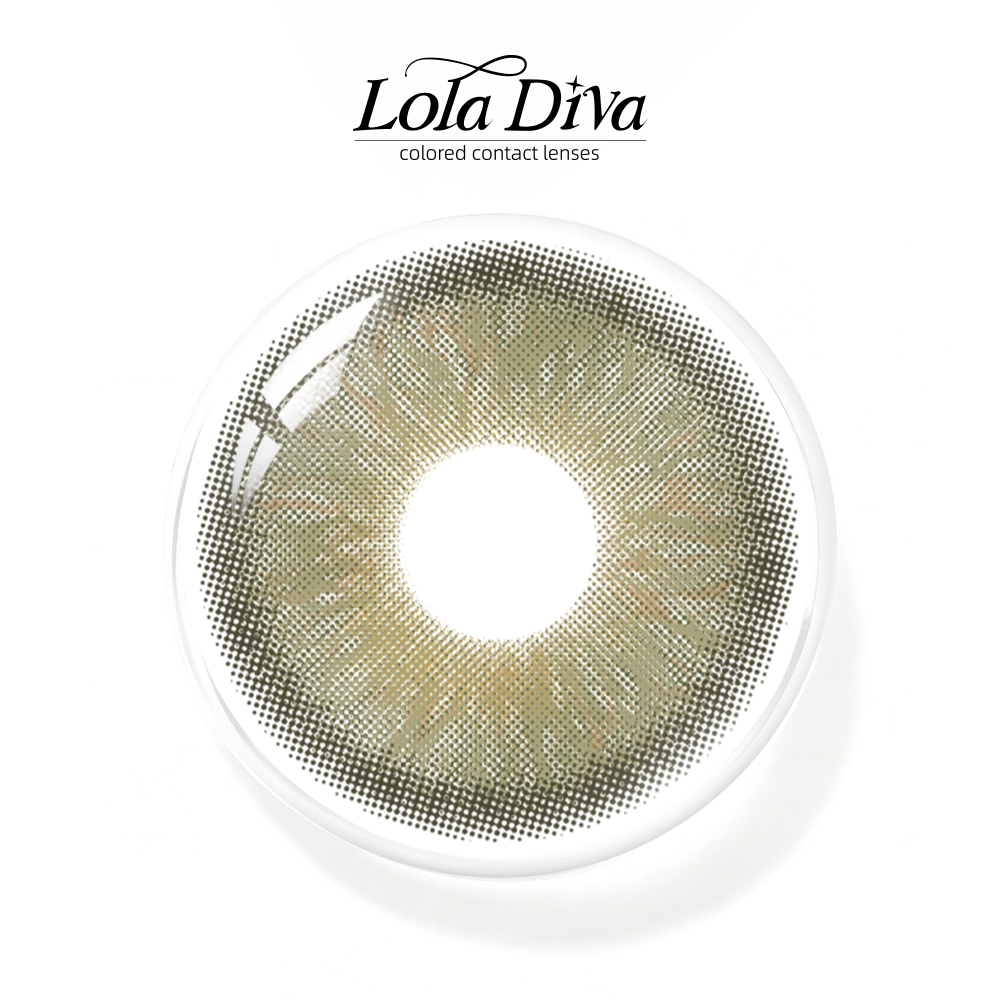 2pcs LolaDiva Goddess Wild Green | 1-Year Contact Lenses