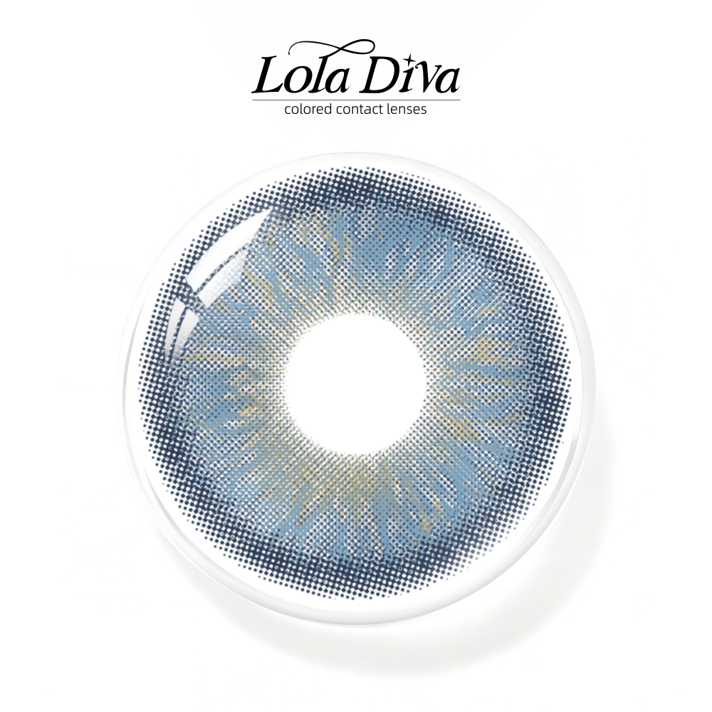 2pcs LolaDiva Goddess Wild Blue | 1-Year Contact Lenses