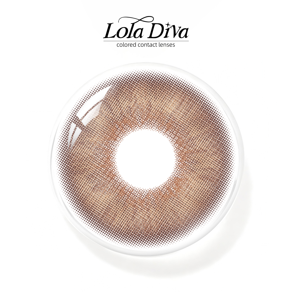 2pcs LolaDiva Sienna Wash Brown | 1-Year Contact Lenses