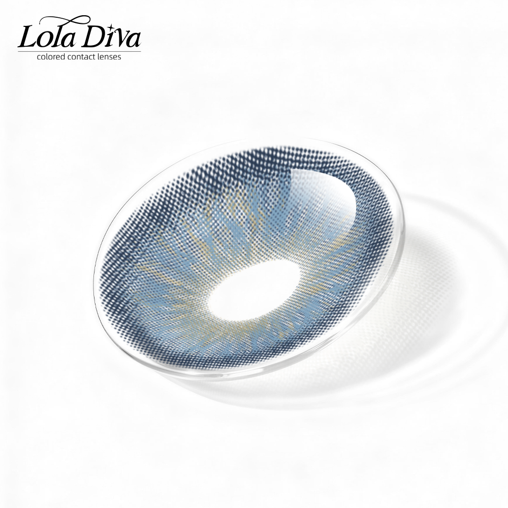 2pcs LolaDiva Goddess Wild Blue | 1-Year Contact Lenses