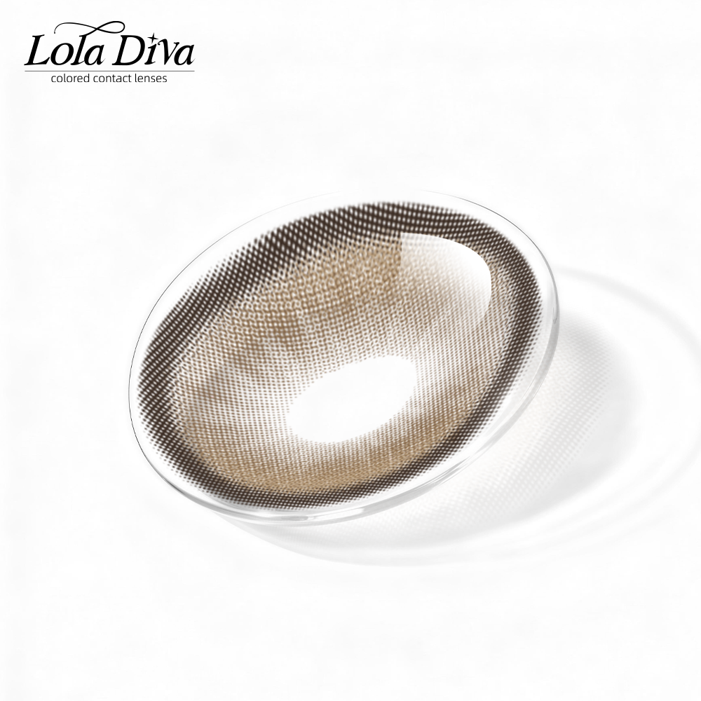 2pcs LolaDiva Aura Natural Brown | 1-Year Contact Lenses