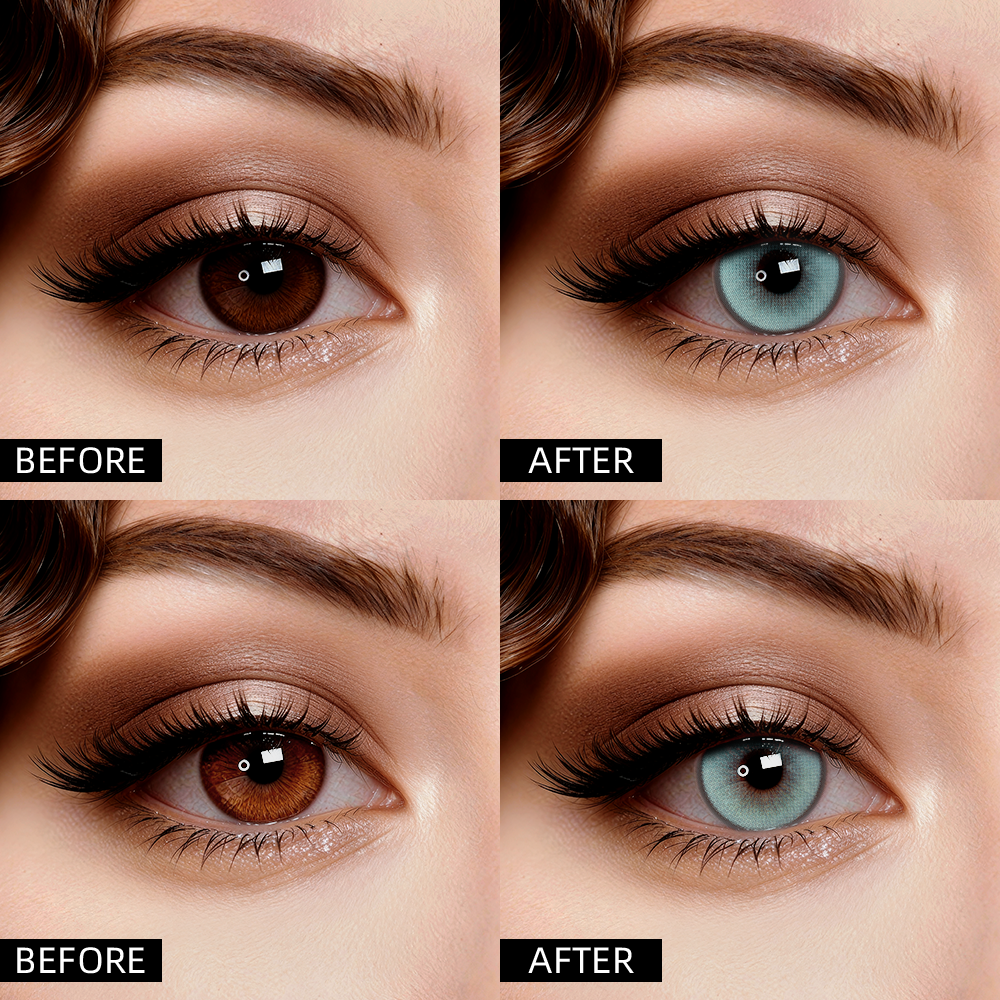 2pcs LolaDiva Russian Eye Green | 1-Year Contact Lenses