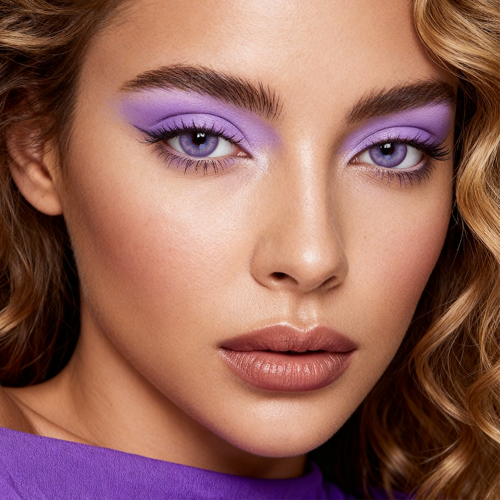 2pcs LolaDiva Indigo Bleed Purple | 1-Year Contact Lenses