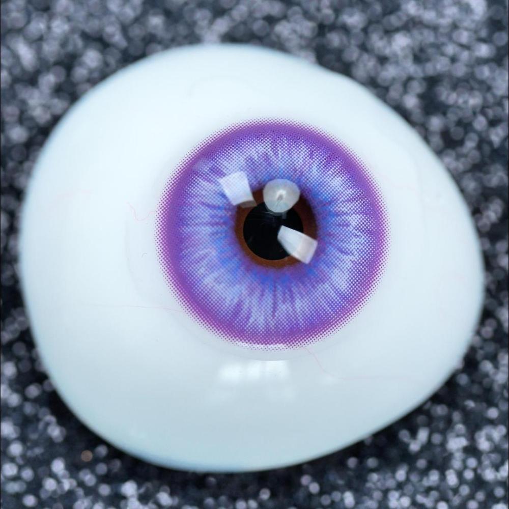 2pcs LolaDiva Indigo Bleed Purple | 1-Year Contact Lenses
