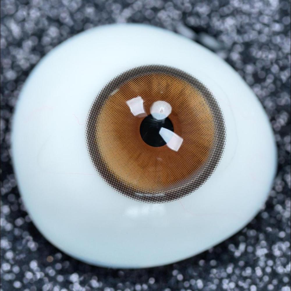 2pcs LolaDiva Aura Natural Brown | 1-Year Contact Lenses