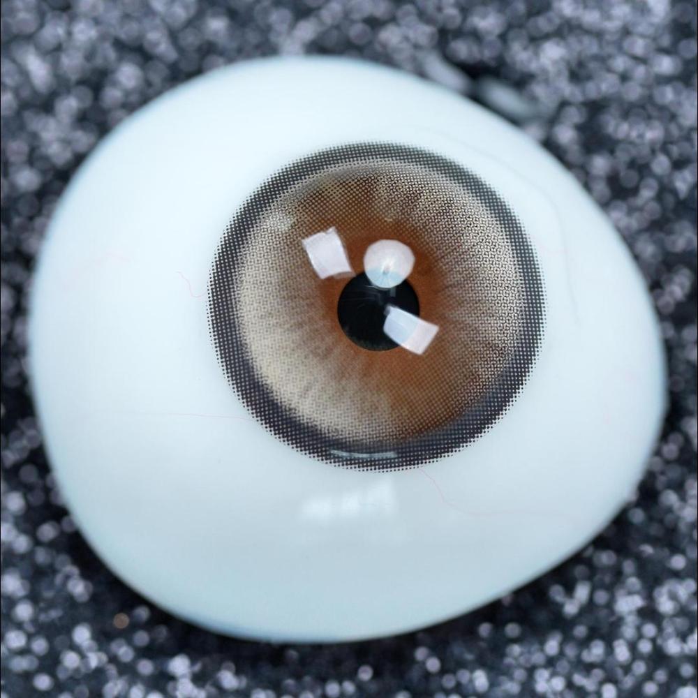 2pcs LolaDiva Aura Misty Gray | 1-Year Contact Lenses