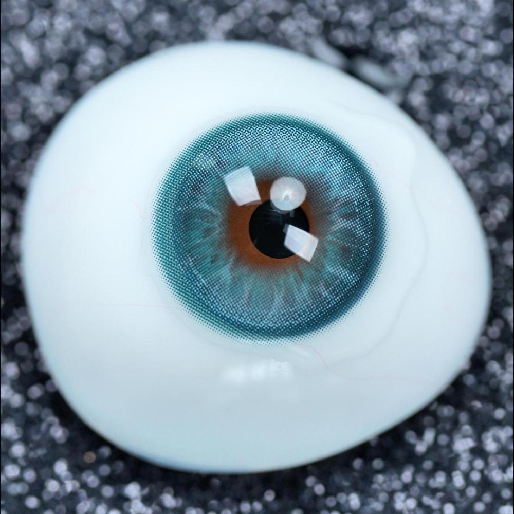 2pcs LolaDiva Coastal Mist Blue | 1-Year Contact Lenses