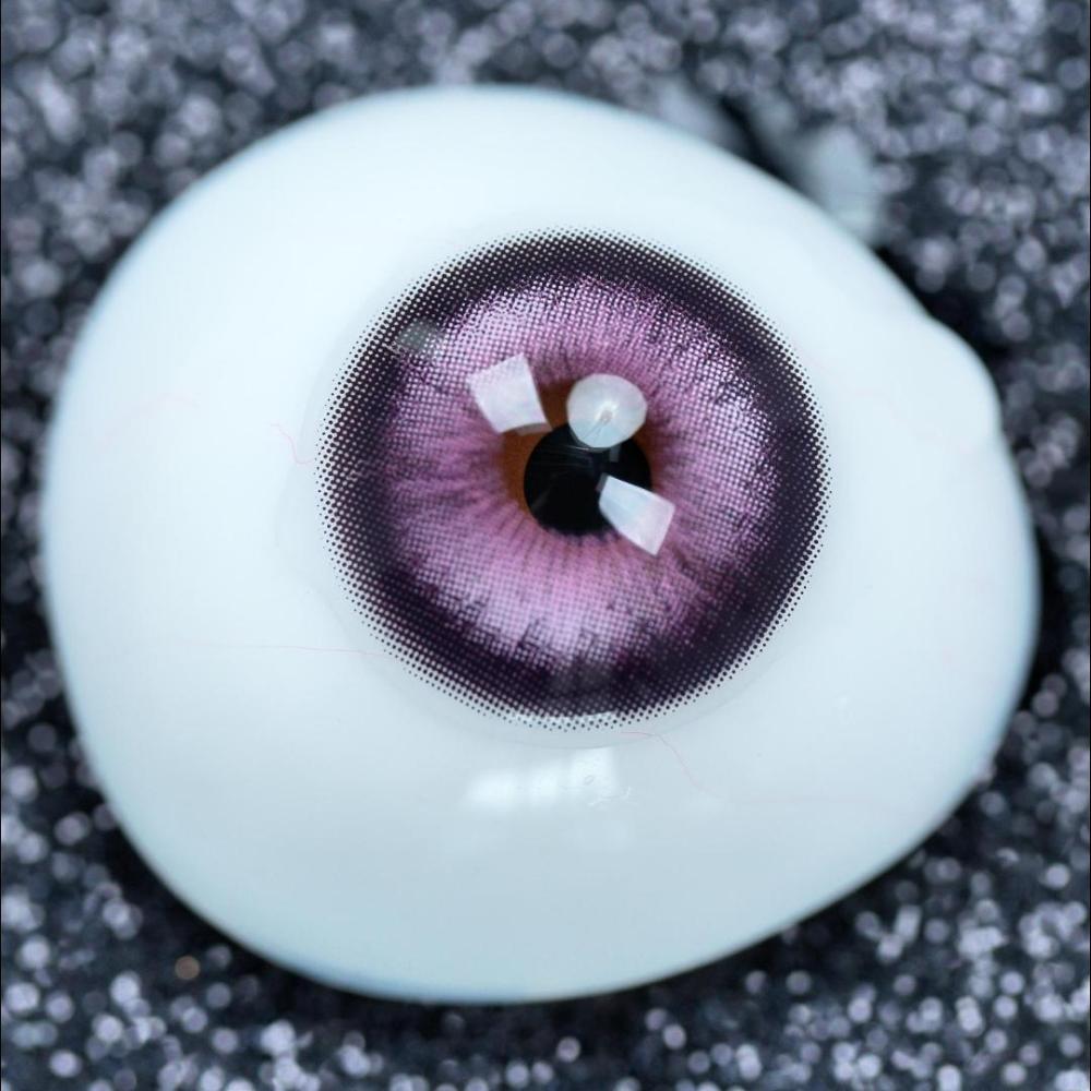 2pcs LolaDiva Ice Amethyst Purple | 1-Year Contact Lenses