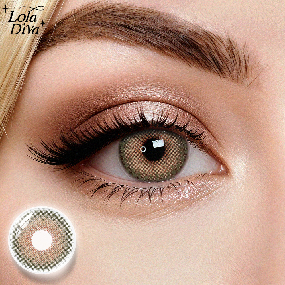 2pcs LolaDiva Juliet Rose Brown | 1-Year Contact Lenses