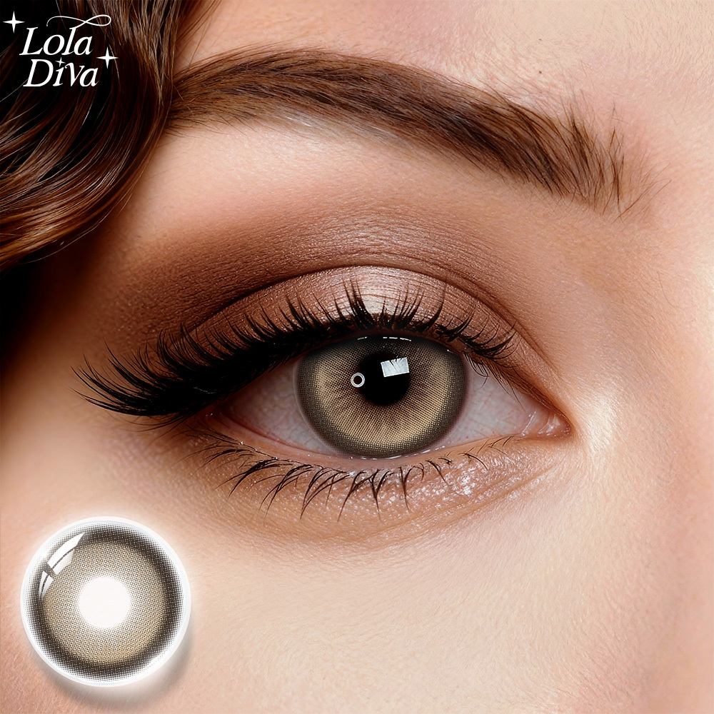 2pcs LolaDiva Dawn Brown | 1-Year Contact Lenses