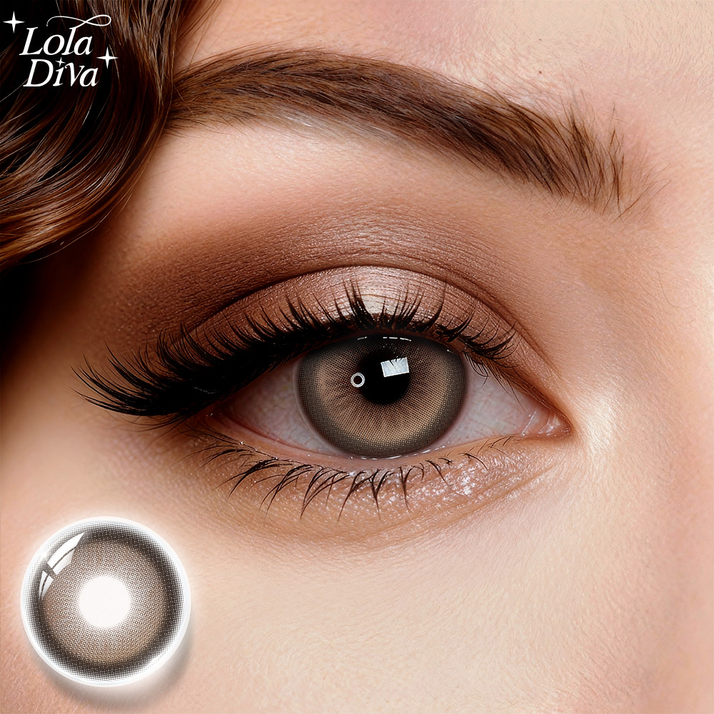 2pcs LolaDiva Earth Brown | 1-Year Contact Lenses