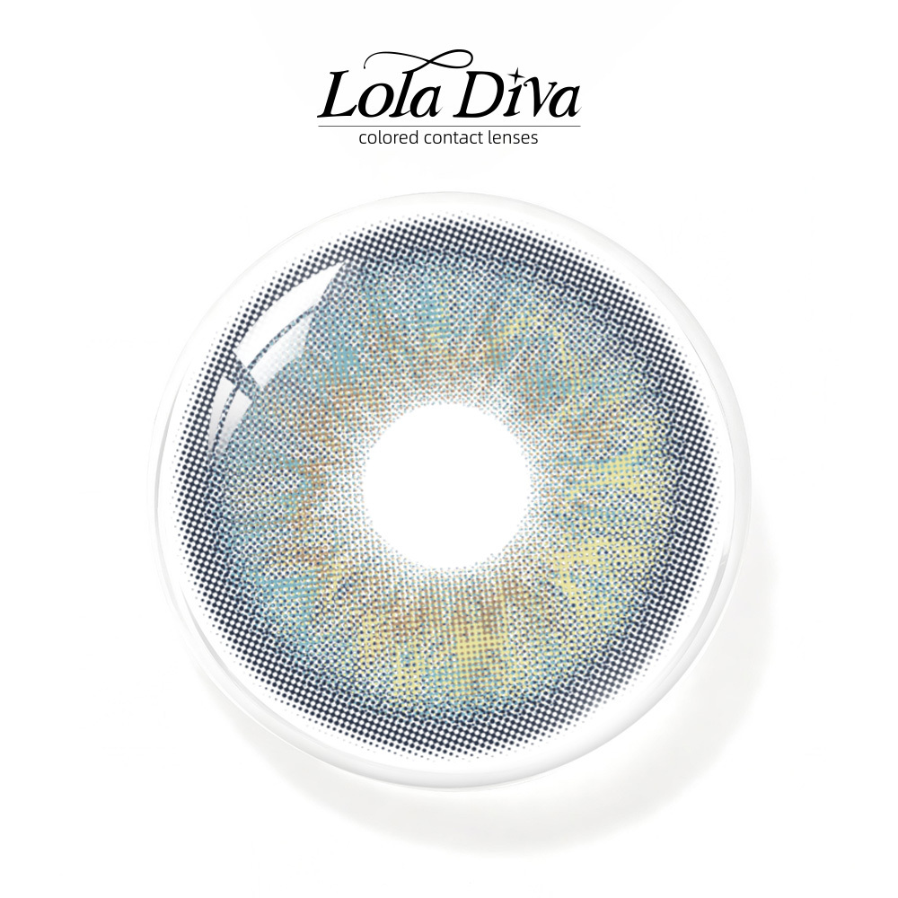 2pcs LolaDiva Marine Light Blue | 1-Year Contact Lenses