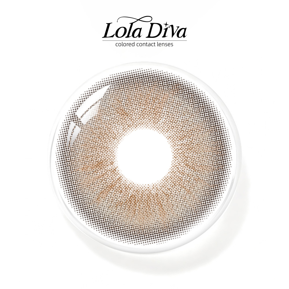 2pcs LolaDiva Dusk Haze Brown | 1-Year Contact Lenses