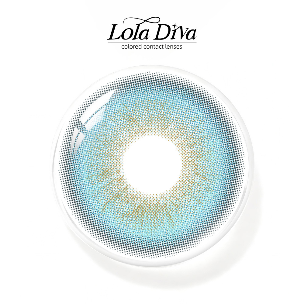 2pcs LolaDiva Horizon Blue | 1-Year Contact Lenses