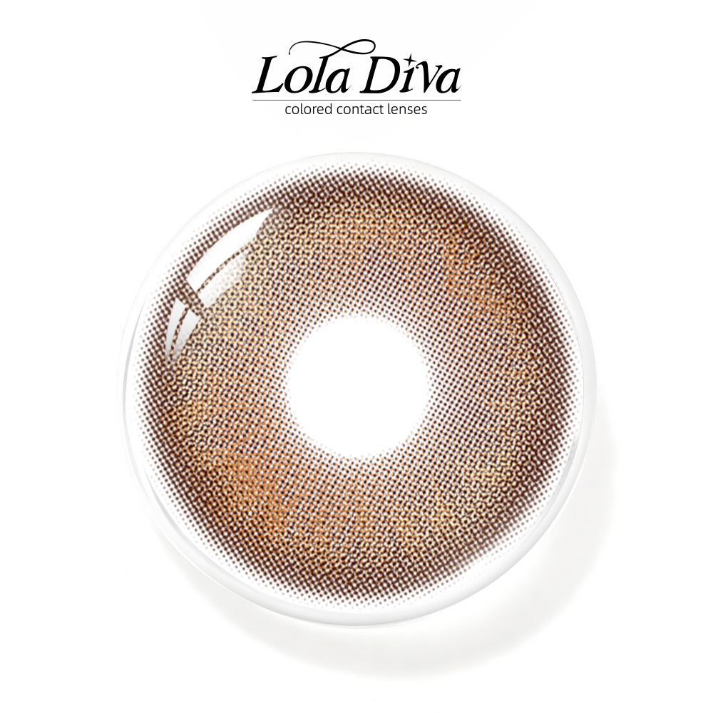 2pcs LolaDiva Sunlit Brown | 1-Year Contact Lenses