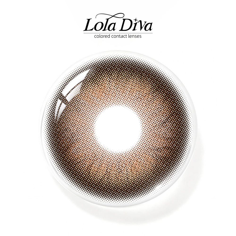 2pcs LolaDiva Ember Brown | 1-Year Contact Lenses