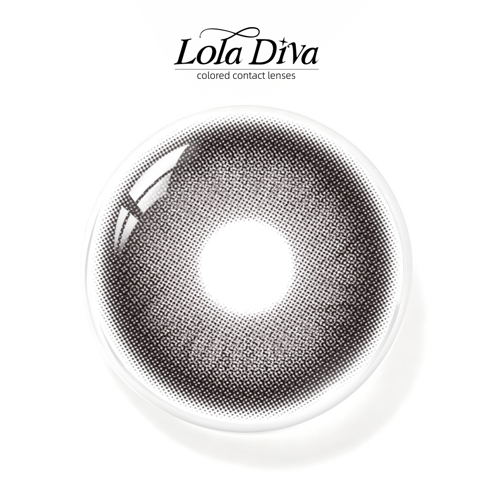 2pcs LolaDiva Dusk Grey | 1-Year Contact Lenses