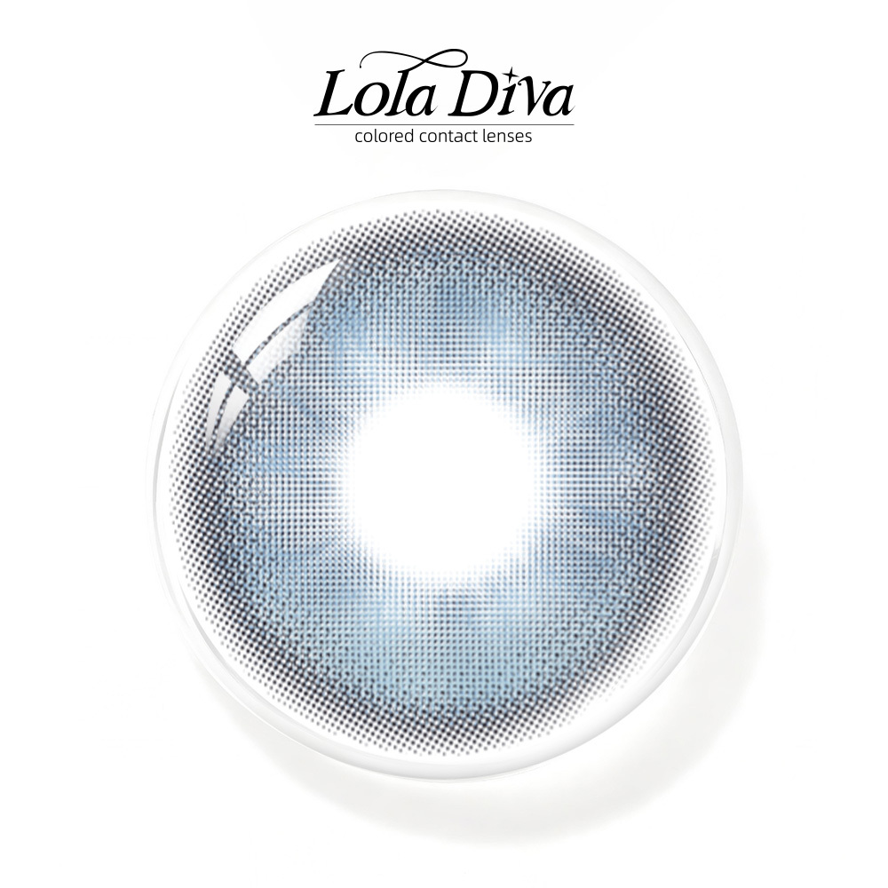 2pcs LolaDiva Mirage Blue | 1-Year Contact Lenses