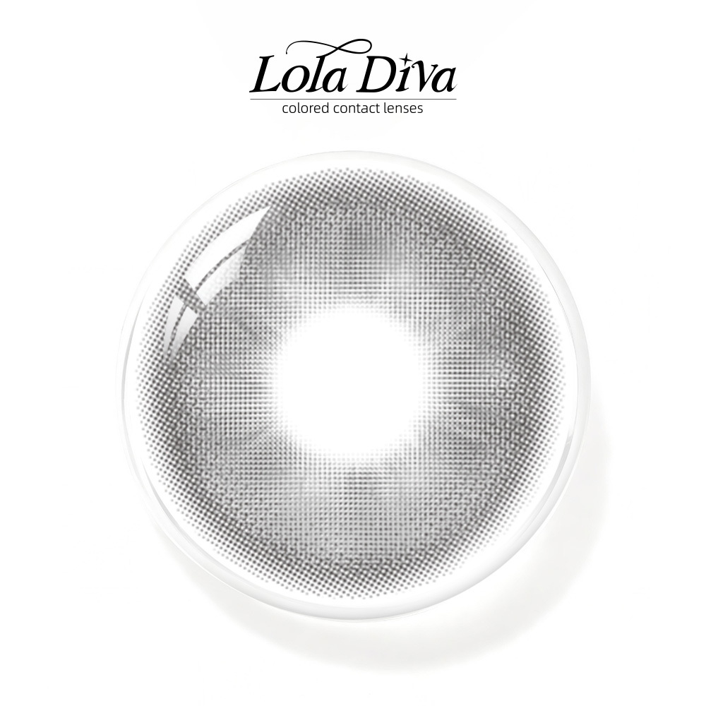 2pcs LolaDiva Mirage Grey | 1-Year Contact Lenses