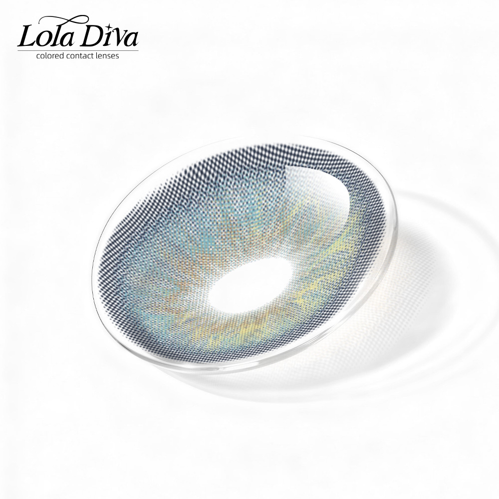 2pcs LolaDiva Marine Light Blue | 1-Year Contact Lenses