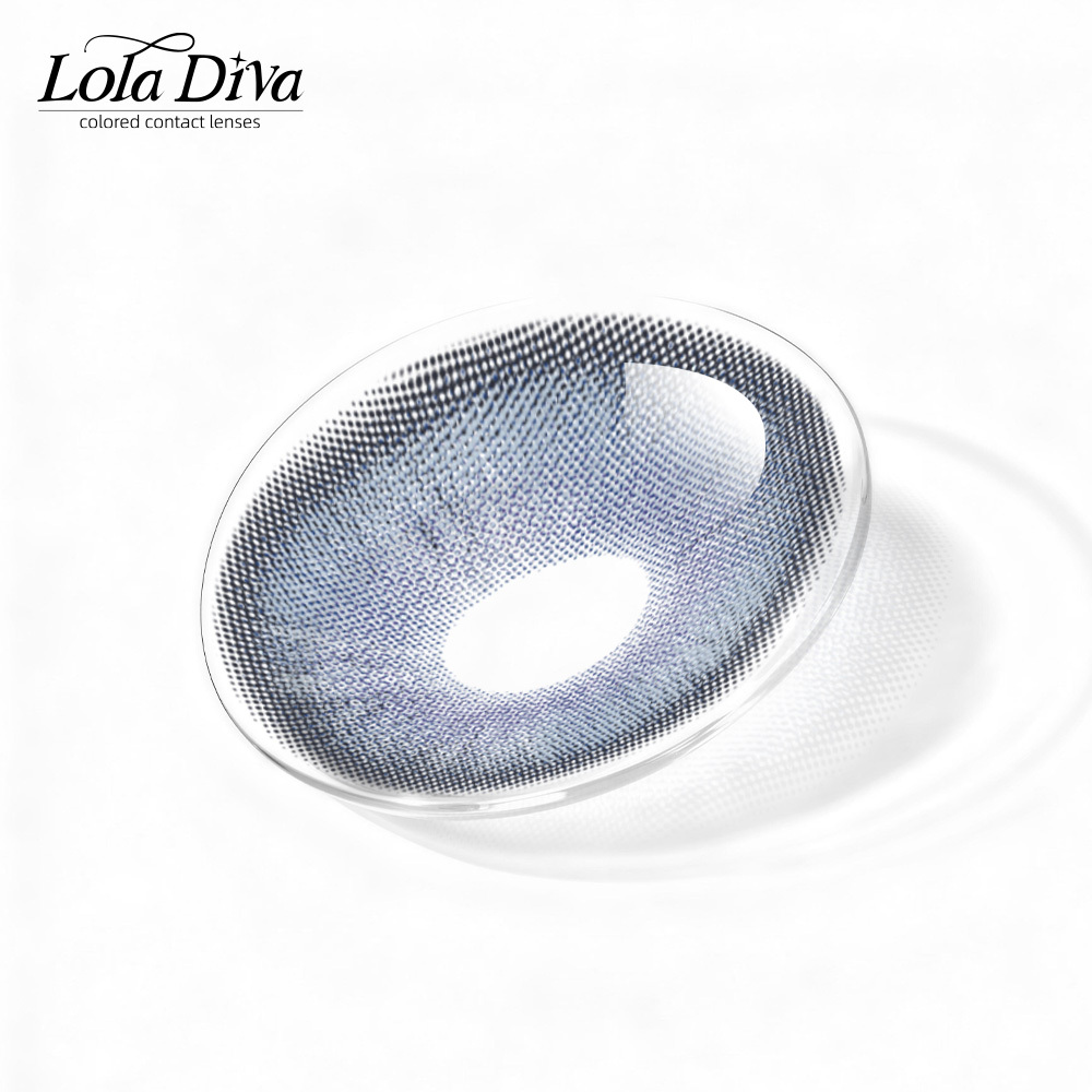 2pcs LolaDiva Lunar Haze Blue | 1-Year Contact Lenses