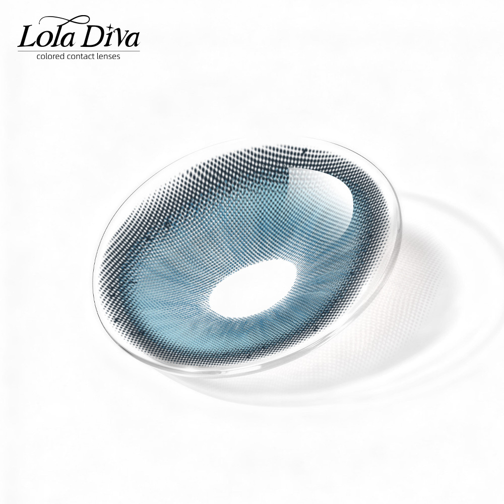 2pcs LolaDiva Sea Lilt Blue | 1-Year Contact Lenses