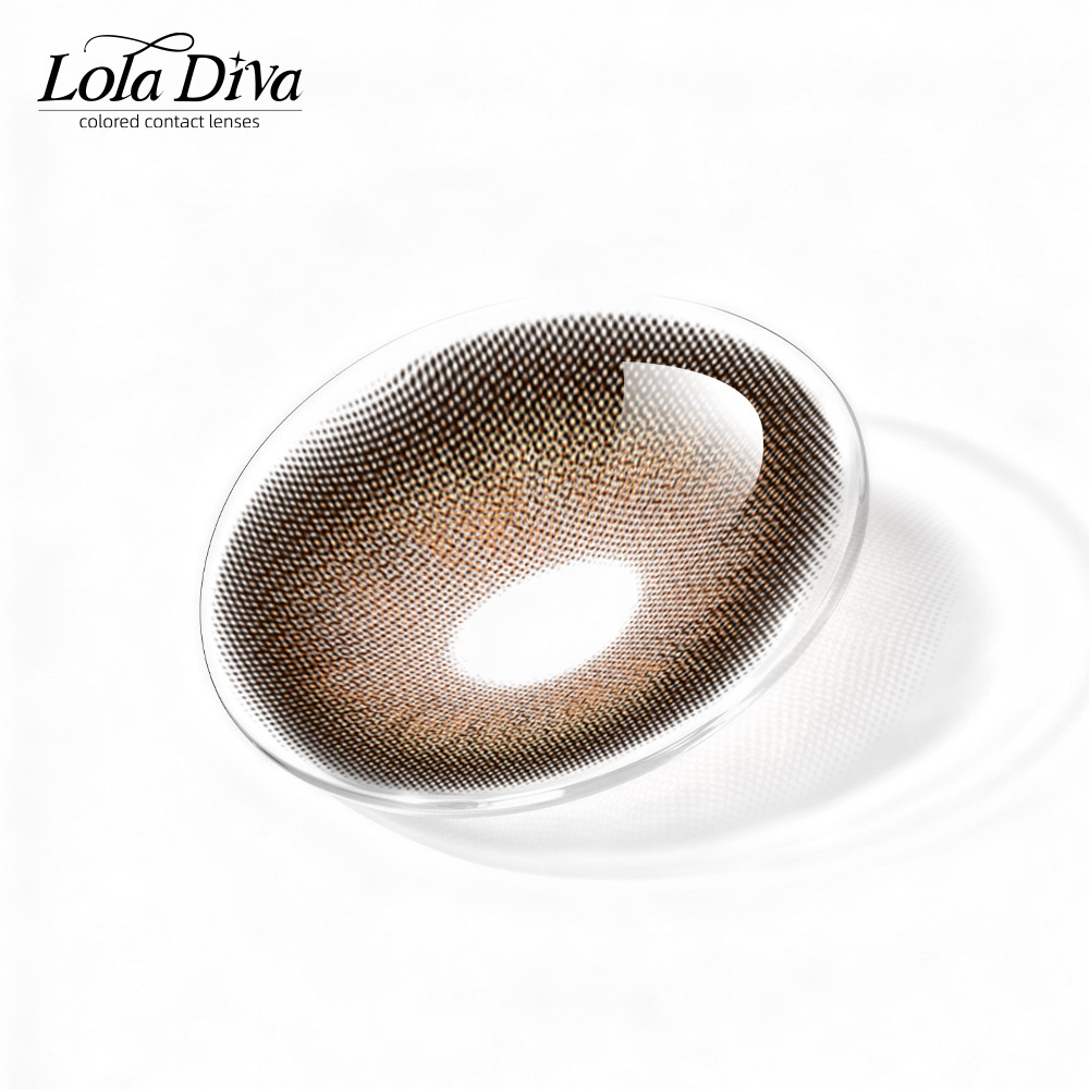 2pcs LolaDiva Ember Brown | 1-Year Contact Lenses