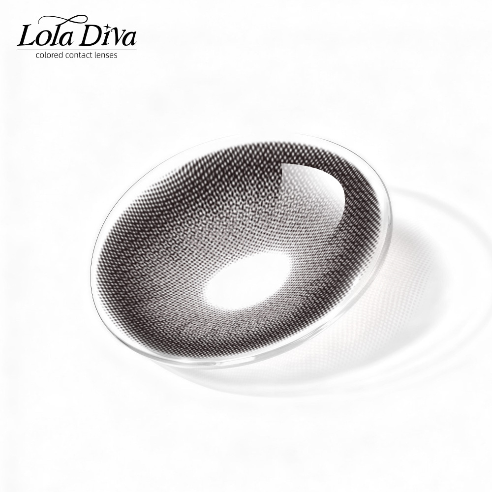 2pcs LolaDiva Dusk Grey | 1-Year Contact Lenses