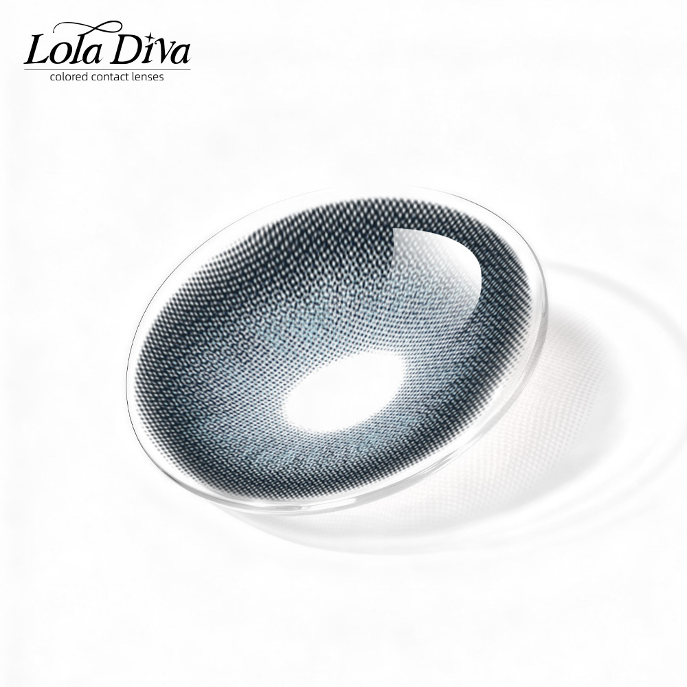 2pcs LolaDiva Foggy Blue | 1-Year Contact Lenses