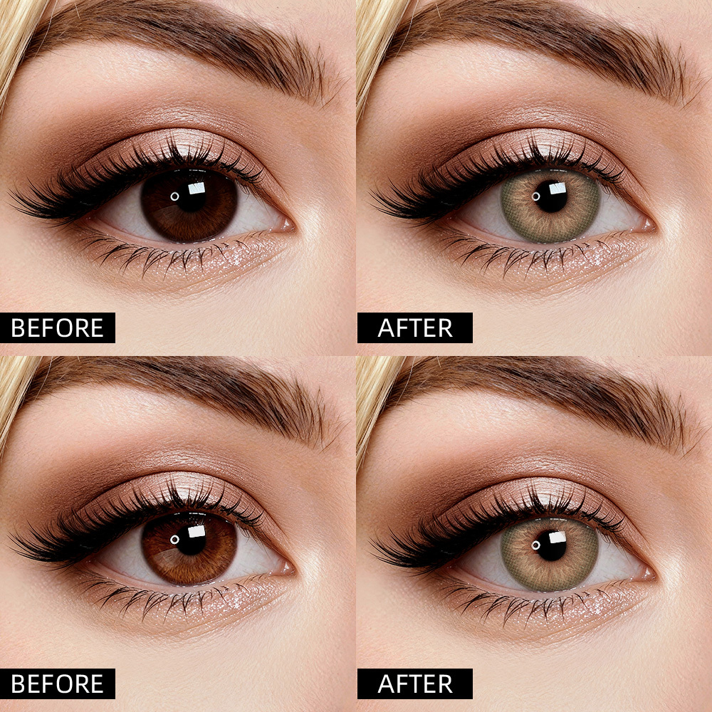 2pcs LolaDiva Juliet Rose Brown | 1-Year Contact Lenses