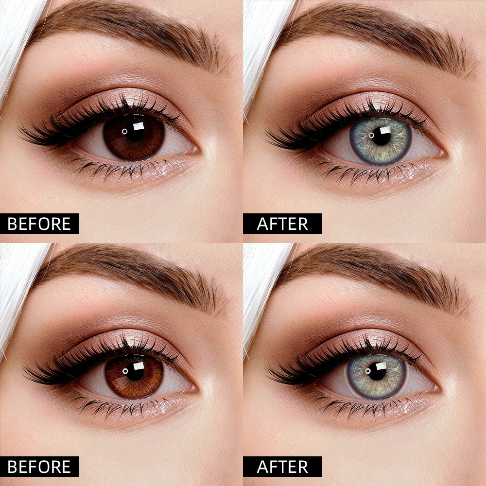 2pcs LolaDiva Marine Light Blue | 1-Year Contact Lenses