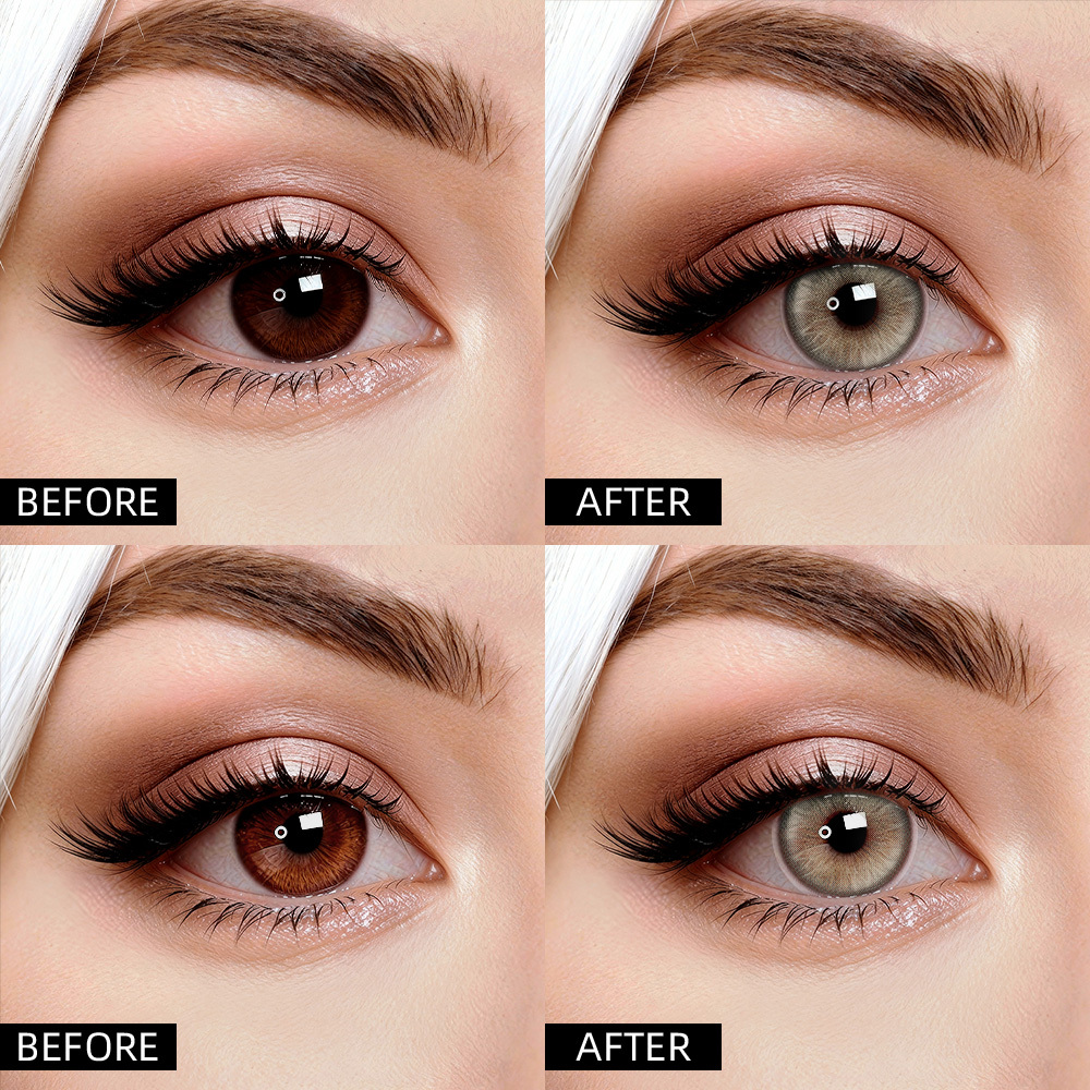 2pcs LolaDiva Pale Dune Brown | 1-Year Contact Lenses