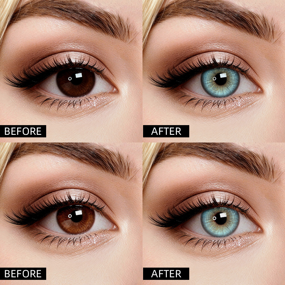 2pcs LolaDiva Horizon Blue | 1-Year Contact Lenses