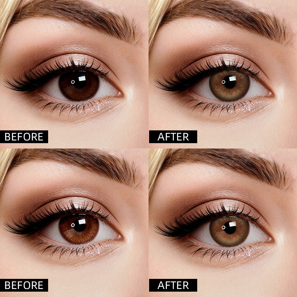 2pcs LolaDiva Ember Brown | 1-Year Contact Lenses