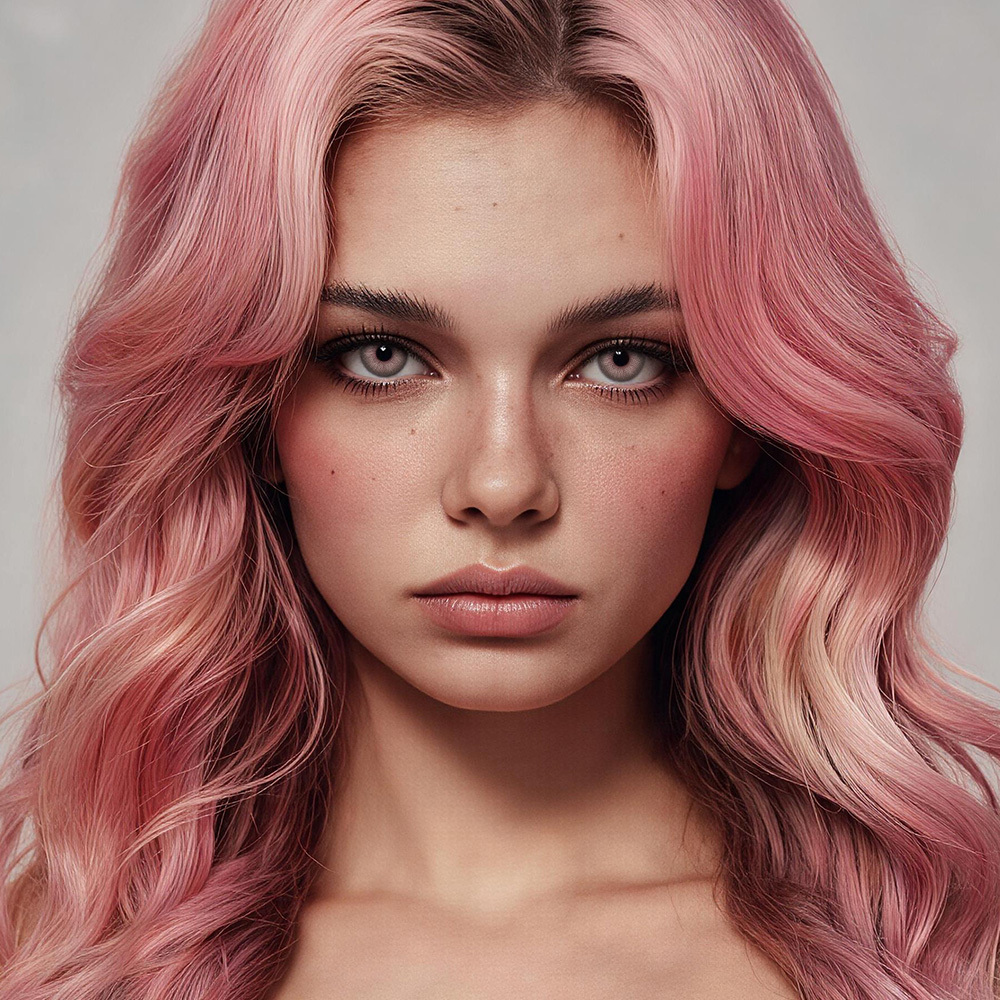2pcs LolaDiva Mist Rose Pink | 1-Year Contact Lenses
