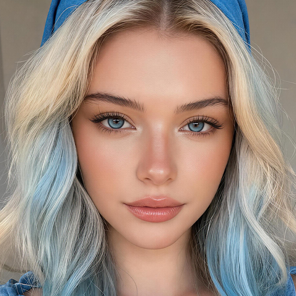 2pcs LolaDiva Sea Lilt Blue | 1-Year Contact Lenses