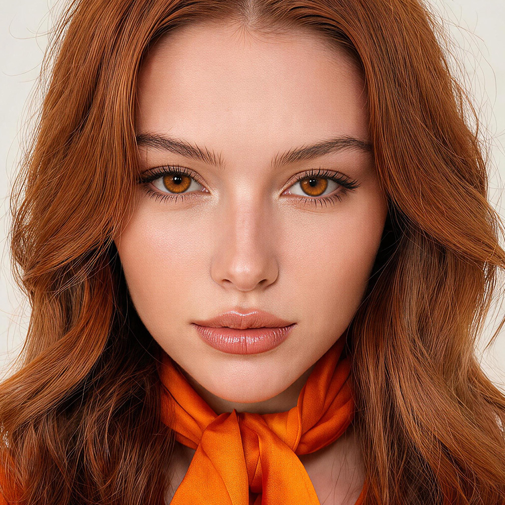 2pcs LolaDiva Afterglow Brown | 1-Year Contact Lenses