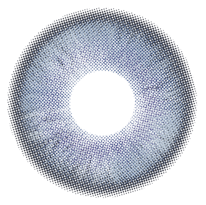 2pcs LolaDiva Lunar Haze Blue | 1-Year Contact Lenses