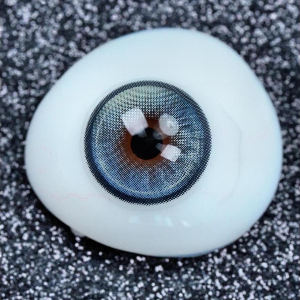 2pcs LolaDiva Lunar Flux Blue | 1-Year Contact Lenses