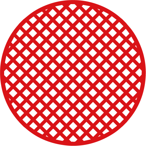 2pcs LolaDiva Crimson Grid Red | 1-Year Halloween Contacts