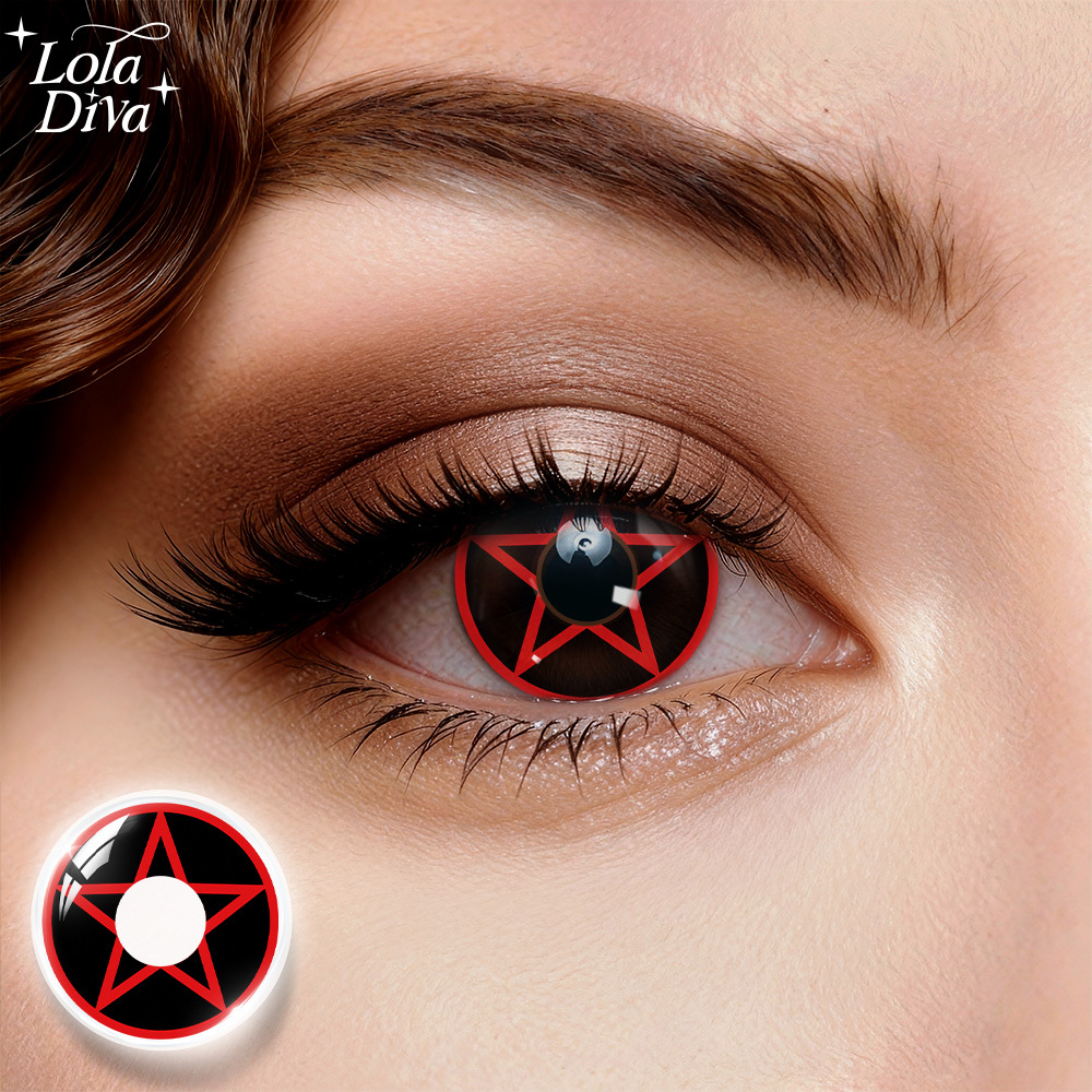2pcs LolaDiva Sealed Rune / Grid Seal | 1-Year Contact Lenses