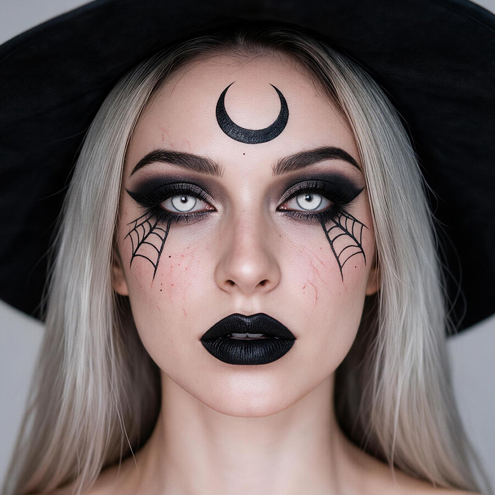 2pcs LolaDiva Blind White / Ghost Eye​ | 1-Year Contact Lenses