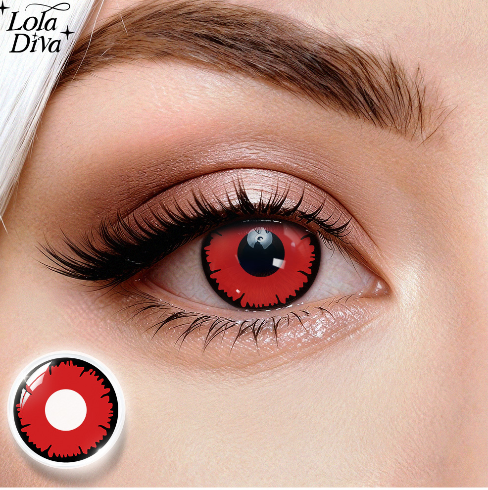 LolaDiva Blood Tear Vampire | 1-Year Halloween Contacts